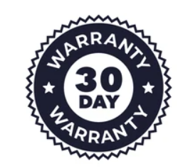 30 Day Warranty