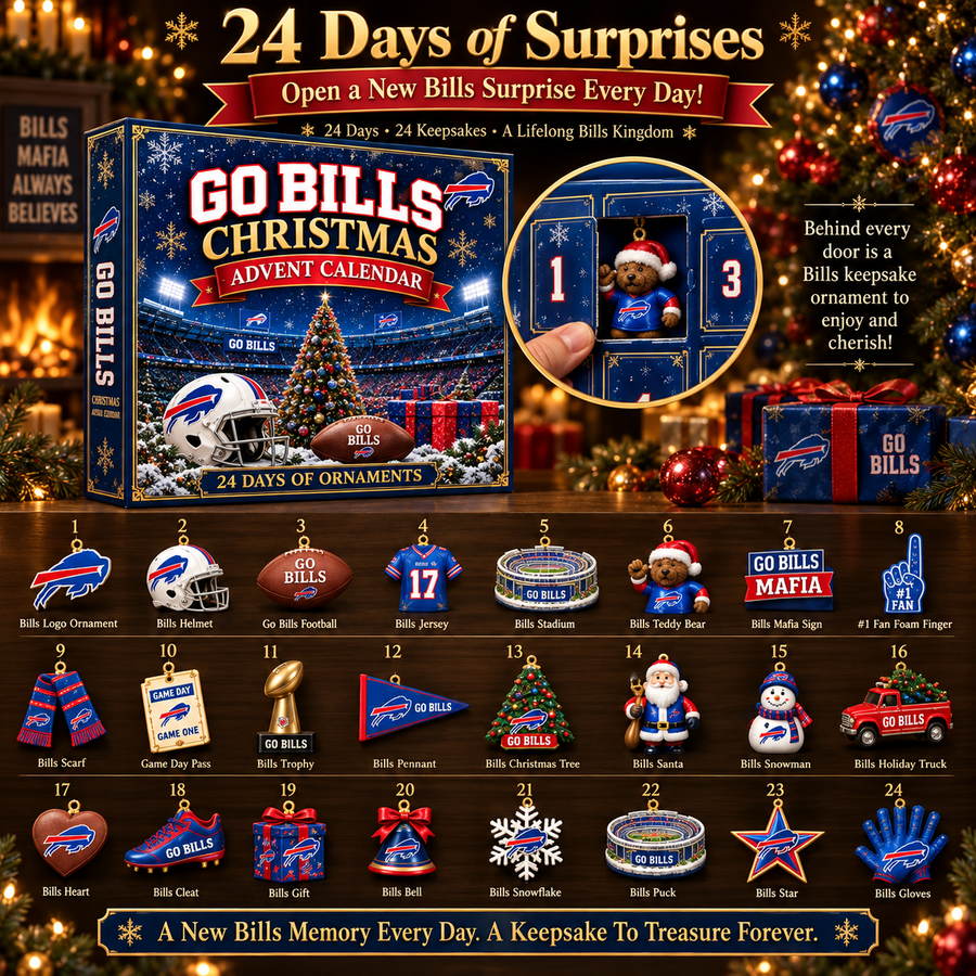 Buffalo Bills Christmas Advent Calendar