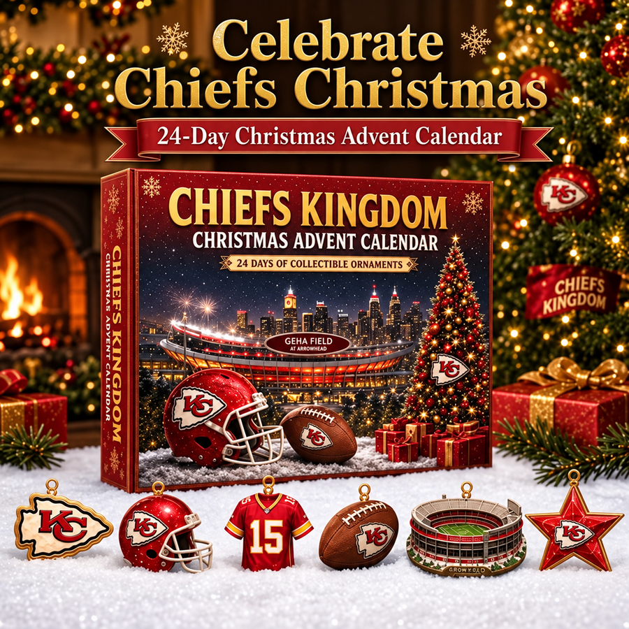Kansas City Chiefs Christmas Advent Calendar
